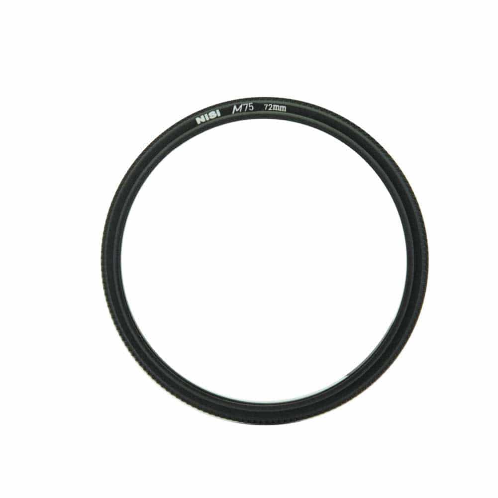 Bague d'adaptation NiSi 72mm pour Porte Filtre M75 Système 75mm