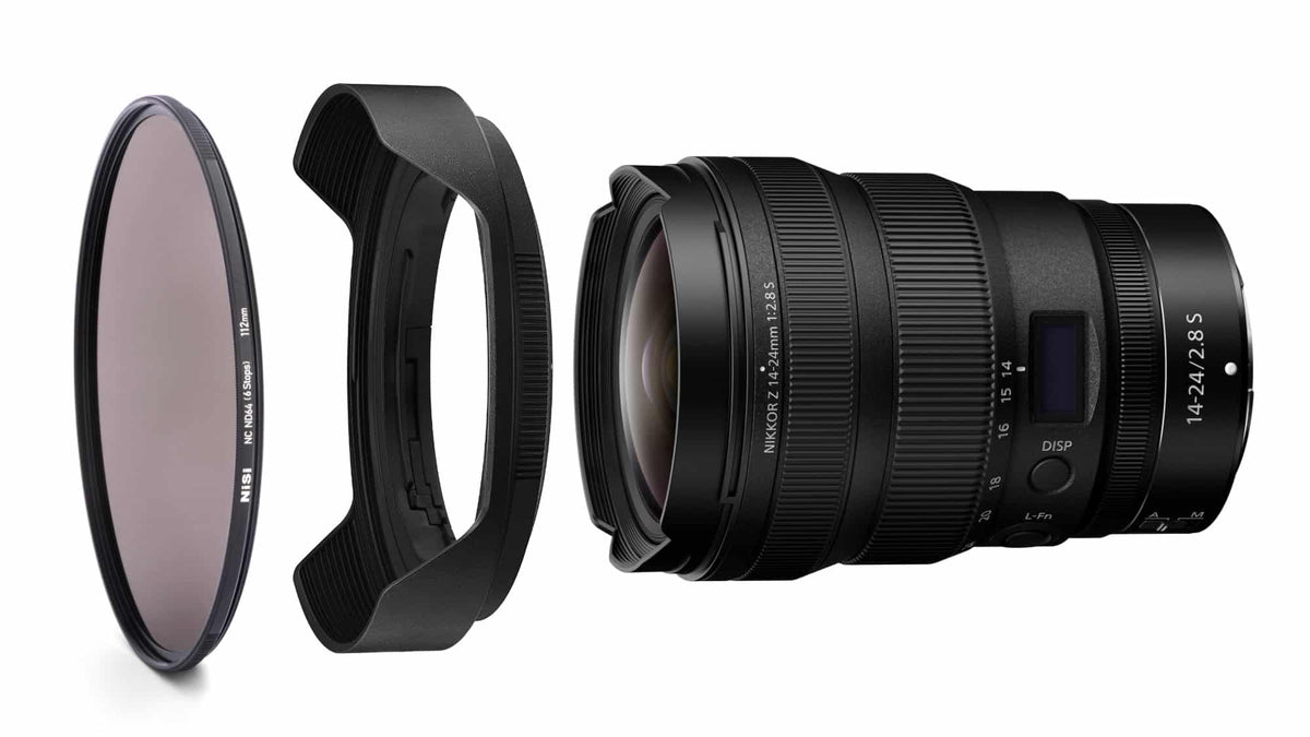 Filtre NiSi NC ND64 (6 Stops) 112mm pour Nikkor Z 14-24mm F/2.8 S