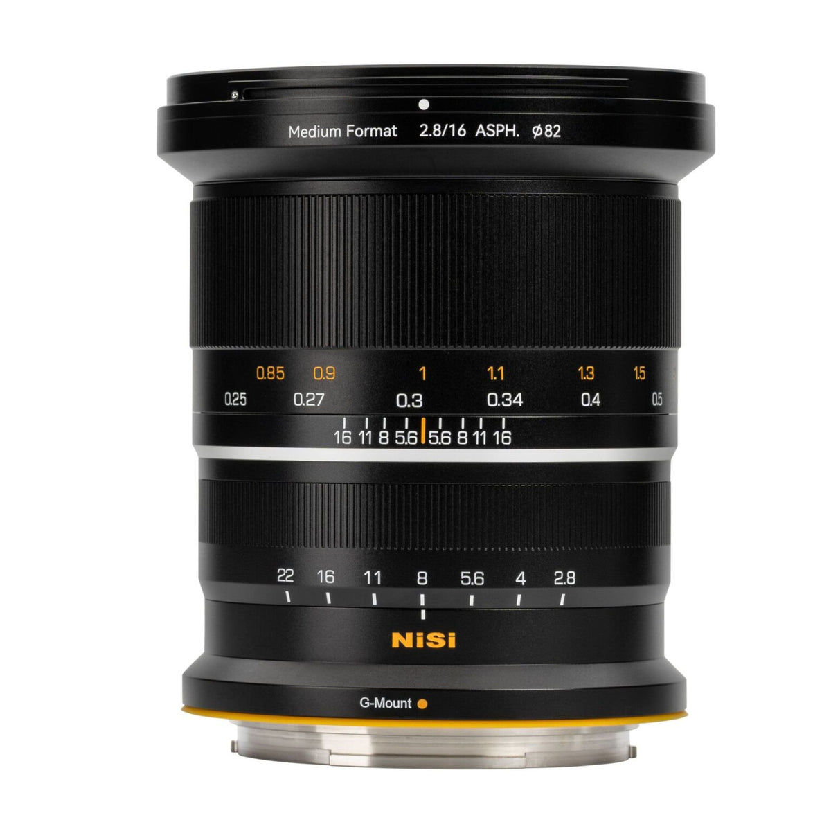 Objectif Grand Angle NiSi 16mm F2.8 ASPH - Moyen Format - Monture G Fujifilm