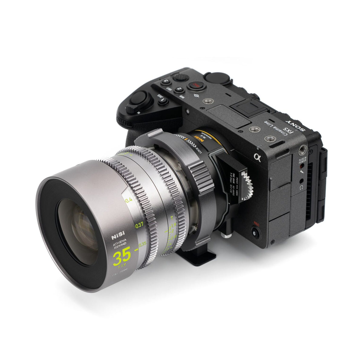 Adaptateur d’objectif NiSi PL-E avec système de filtres Drop-In – Kit Filmmaker