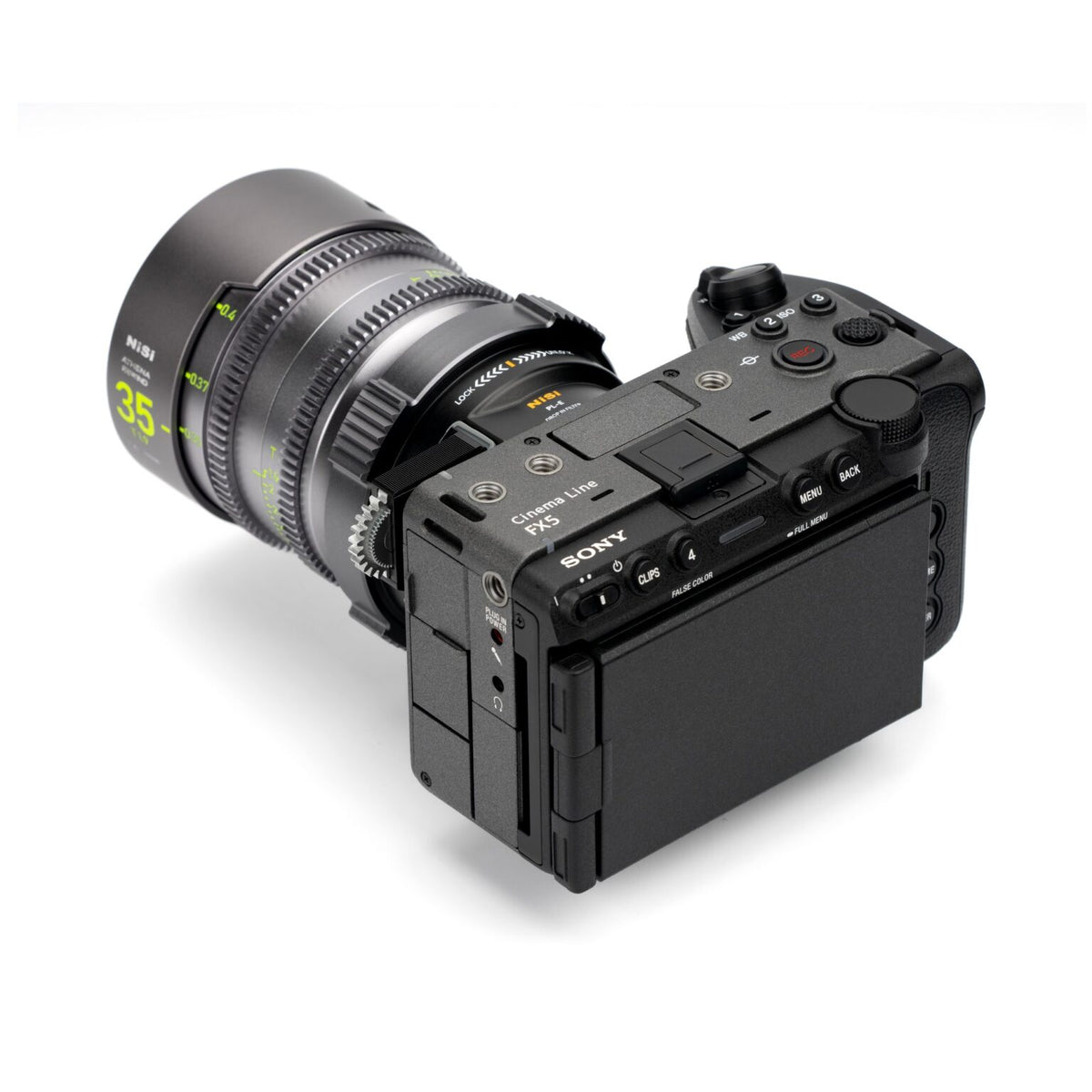Adaptateur d’objectif NiSi PL-E avec système de filtres Drop-In – Kit Filmmaker