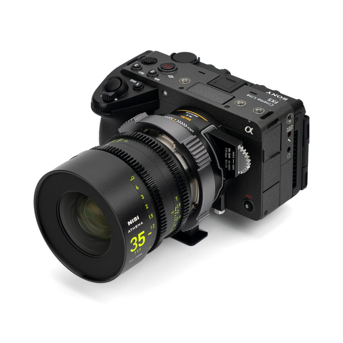 Adaptateur d’objectif NiSi PL-E avec système de filtres Drop-In – Kit Filmmaker