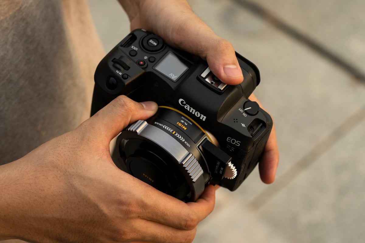 Adaptateur d’objectif NiSi PL-RF avec système de filtres Drop-In – Kit Filmmaker