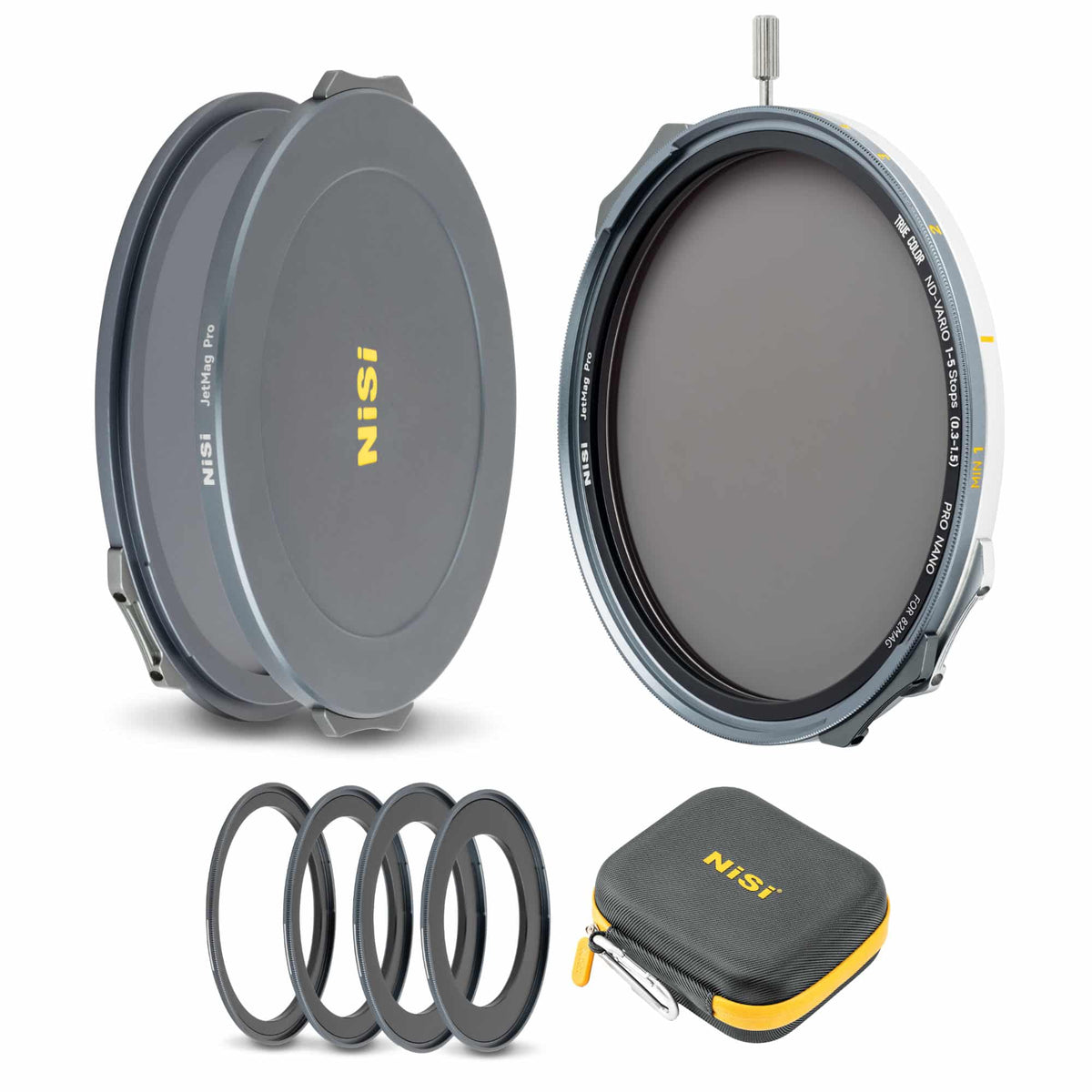 Kit NiSi Flex ND Variable magnétique True Color 1-5 Stops 95MAG – Système JetMag Pro