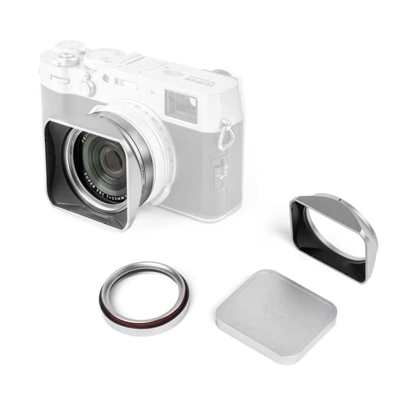 Kit NiSi Magnétique JetMag Pro pour Fuji Série X100 - Filtre NC UV avec adaptateur 49mm + Pare-soleil et bouchon de protection magnétique