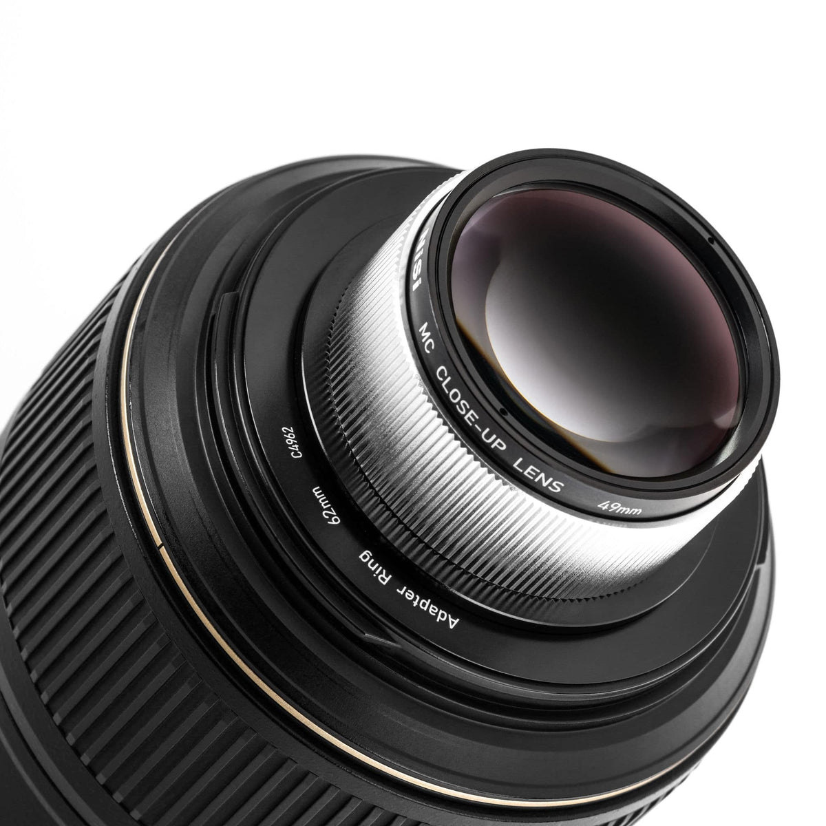 Kit NiSi Lentille Close-Up MC 49mm + Bagues d'adaptation 62mm et 67mm