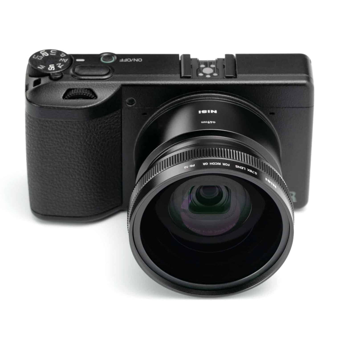 Lentille de Conversion Grand Angle NiSi pour Série Ricoh GR (GR III, GR IIIx, GR IV)