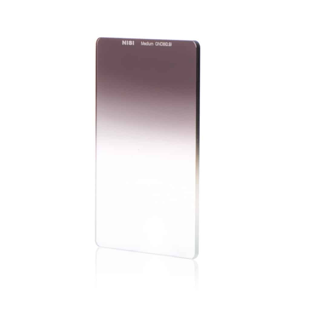 Filtre NiSi GND8 Medium (0.9) 3 Stops 40x60mm pour système Compact et Prosories