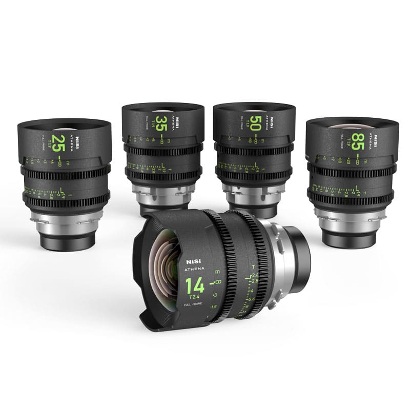 Objectifs NiSi Cinéma Athena Prime FF (Plein Format)- Monture RF (Canon)