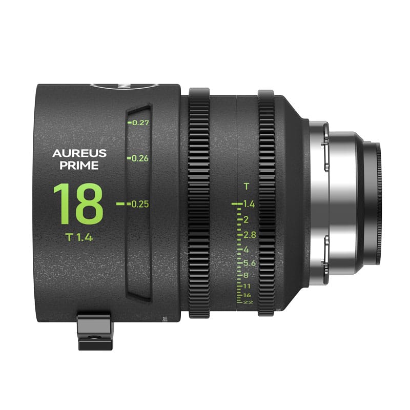 Objectif NiSi Cinéma AUREUS Prime FF 18 mmT1.4 (Plein Format) – Monture PL (ARRI)