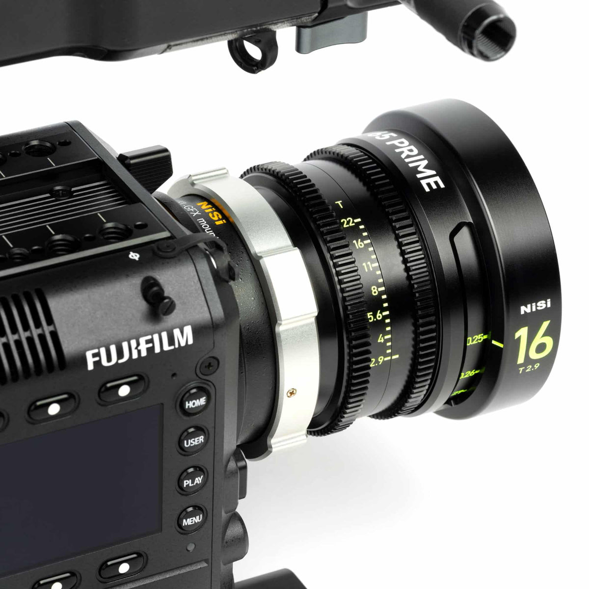 Objectif Cinéma NiSi Grand Format 65 PRIME 16mm T2.9 (Monture PL)