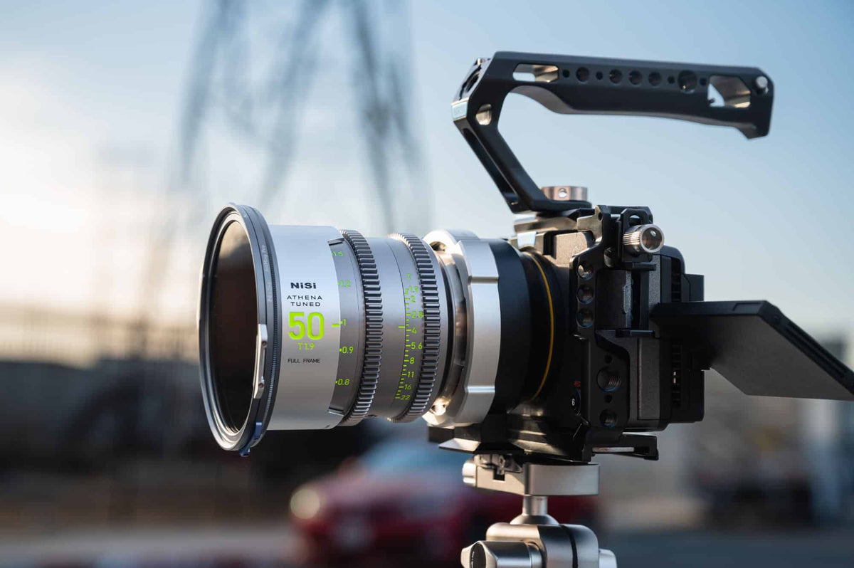 Kit d'objectifs NiSi Cinéma Athena Tuned Prime FF (Plein Format) - Monture PL (Arri) - Edition Limitée