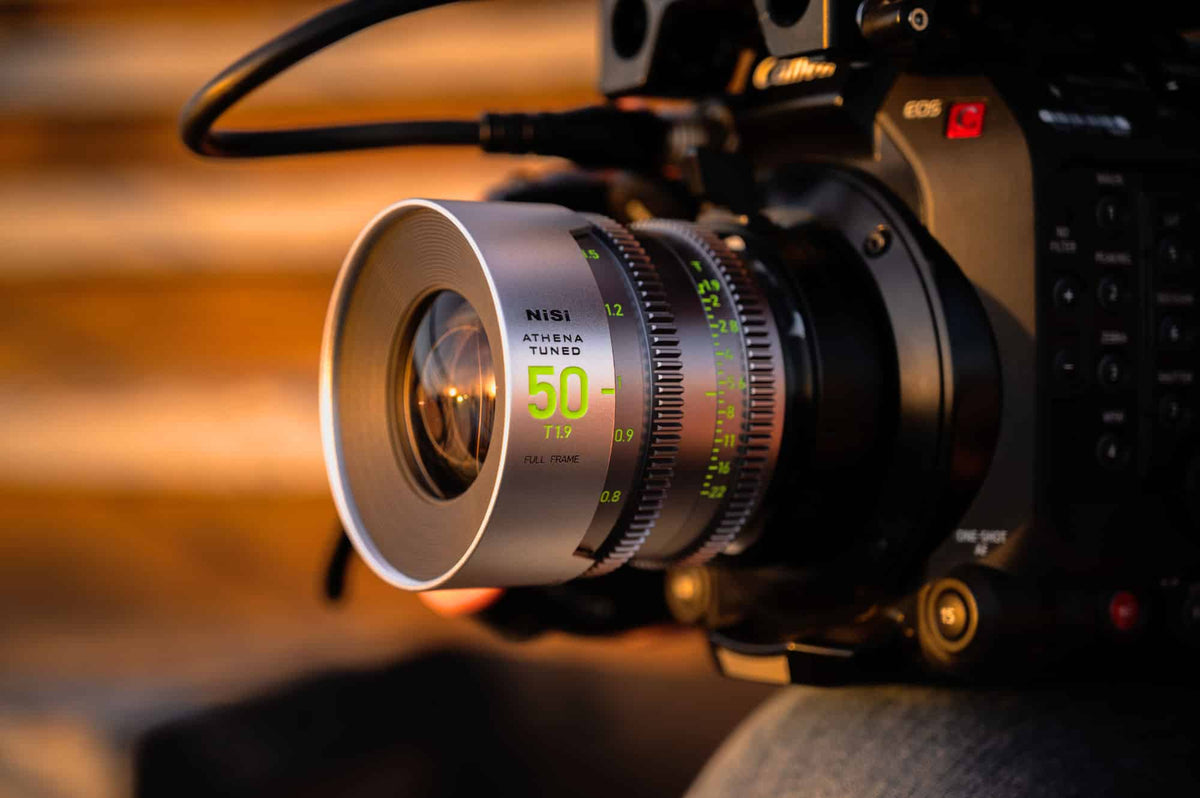 Kit d'objectifs NiSi Cinéma Athena Tuned Prime FF (Plein Format) - Monture PL (Arri) - Edition Limitée