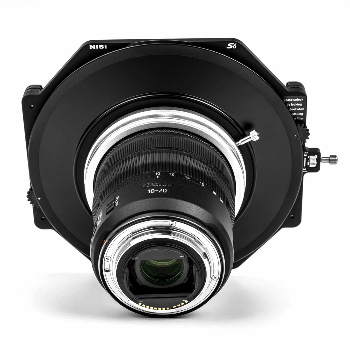 Porte Filtre NiSi S6 pour Canon RF 10-20mm F/4 L IS STM