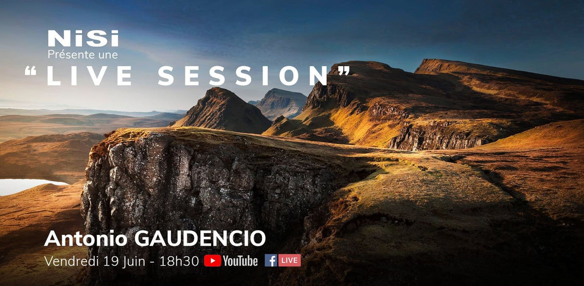 Live Session NiSi avec Antonio Gaudencio