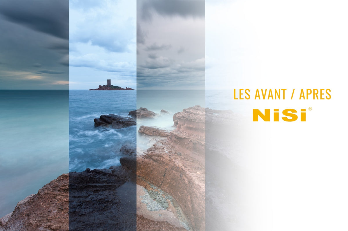 Avant / Après NiSi "Le Dramont"
