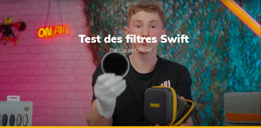 Test des filtres Système Swift - Lucas Officiel