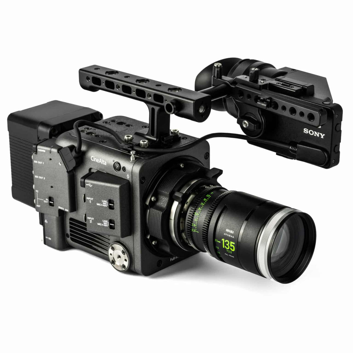 Objectif NiSi Cinéma ATHENA Prime FF 135mm T2.2 (Plein Format) - Monture PL (ARRI)