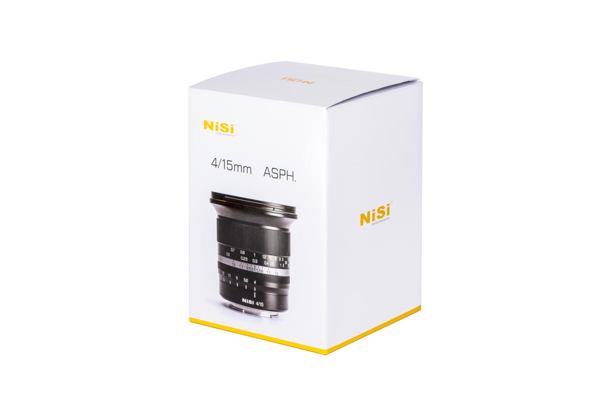 Objectif Super Grand Angle NiSi 15mm F/4.0 ASPH