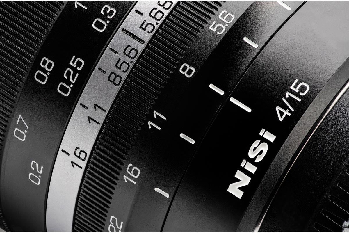 Objectif Super Grand Angle NiSi 15mm F/4.0 ASPH