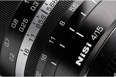 Objectif Super Grand Angle NiSi 15mm F/4.0 ASPH