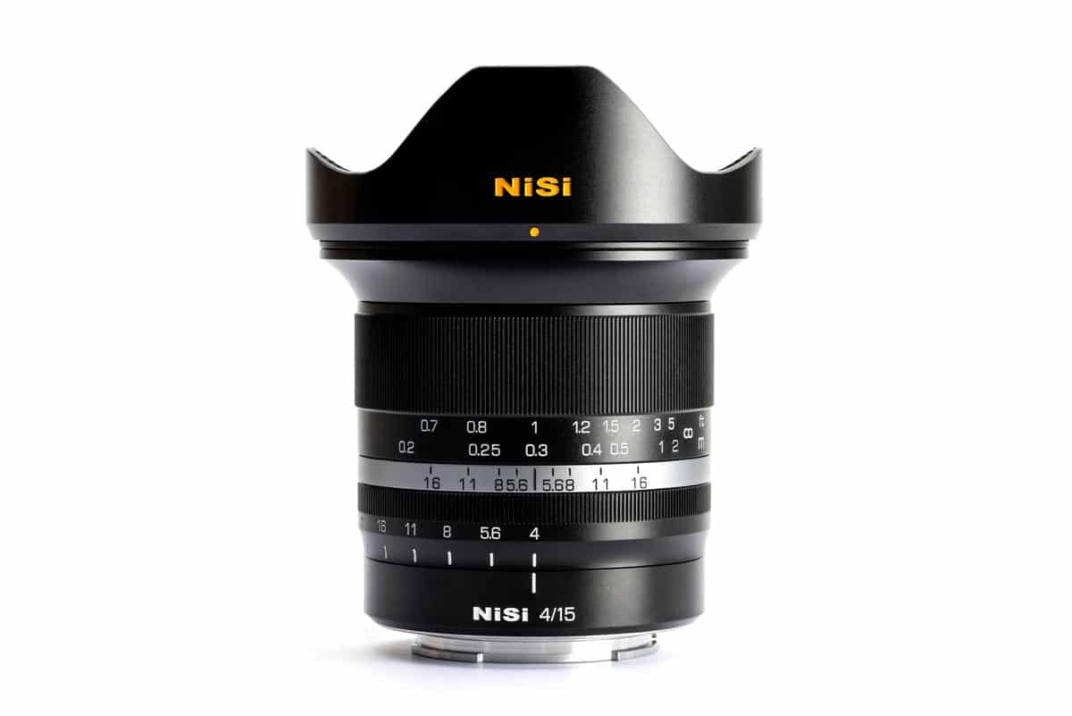 Objectif Super Grand Angle NiSi 15mm F/4.0 ASPH