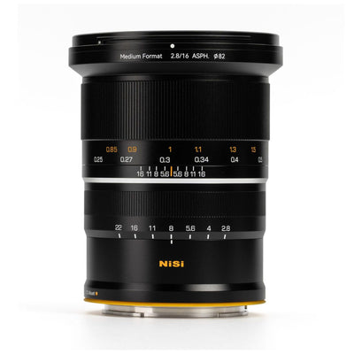Objectif Grand Angle NiSi 16mm F2.8 ASPH - Moyen Format - Monture XCD Hasselblad