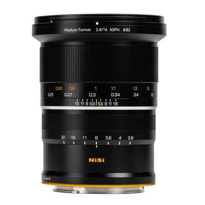 Objectif Grand Angle NiSi 16mm F2.8 ASPH - Moyen Format - Monture XCD Hasselblad