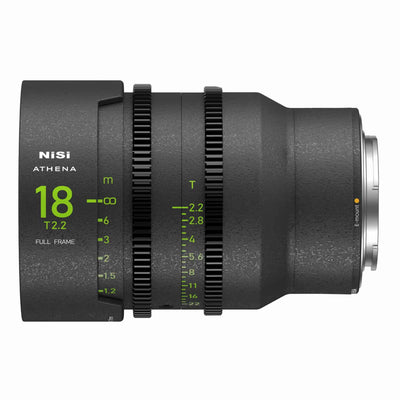 Kit d'objectifs NiSi Cinéma ATHENA Prime FF (Plein Format) MASTER– Monture E (SONY) sans système de filtre Drop-in