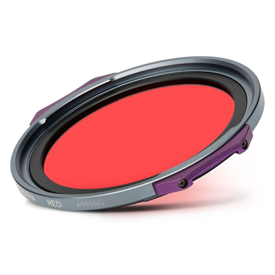 Filtre NiSi Rouge 49MAG – Système Magnétique JetMag Pro
