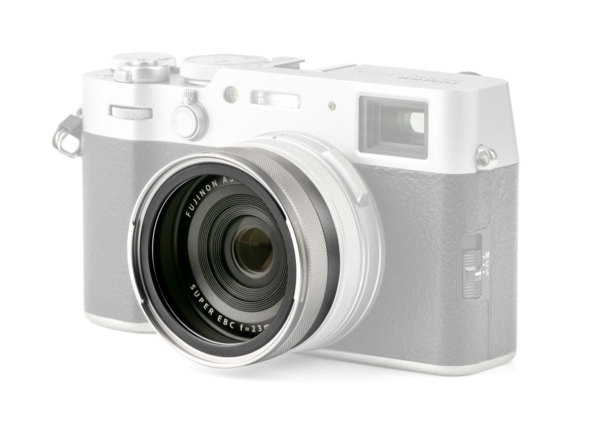 Adaptateur magnétique 49MAG  + filtre NC UV pour Fujifilm X100 – Argent