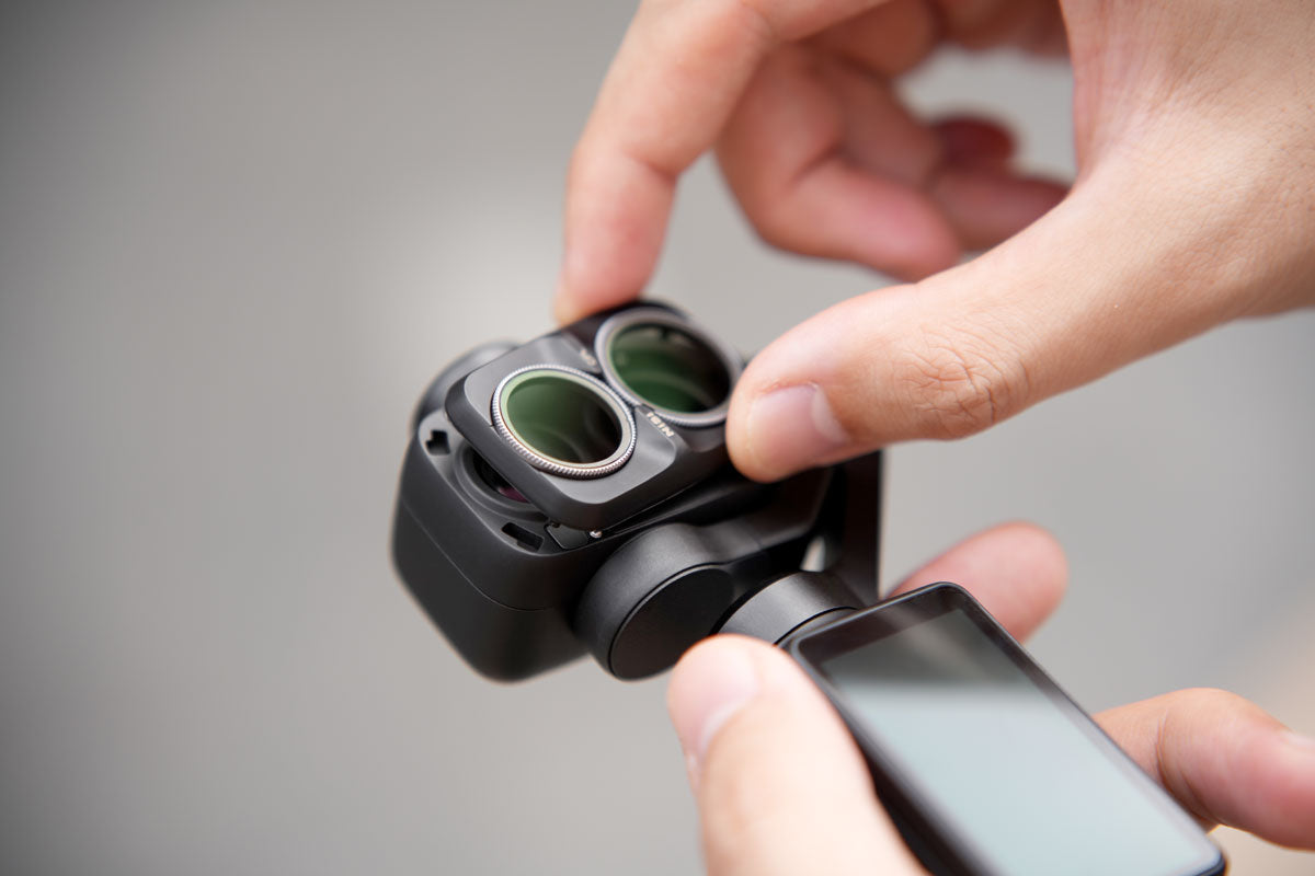 Filtre Polarisant Circulaire NiSi pour DJI Osmo Pocket 4 Pro