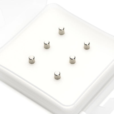 Vis de rotation argentées NiSi pour VND 1-5 Stops – Lot de 6