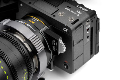 Adaptateur d’objectif NiSi PL-E avec système de filtres Drop-In – Monture PL vers Monture E Sony