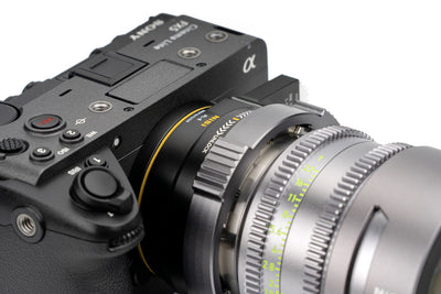 Adaptateur d’objectif NiSi PL-E avec système de filtres Drop-In – Monture PL vers Monture E Sony