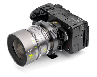 Adaptateur d’objectif NiSi PL-E avec système de filtres Drop-In – Monture PL vers Monture E Sony