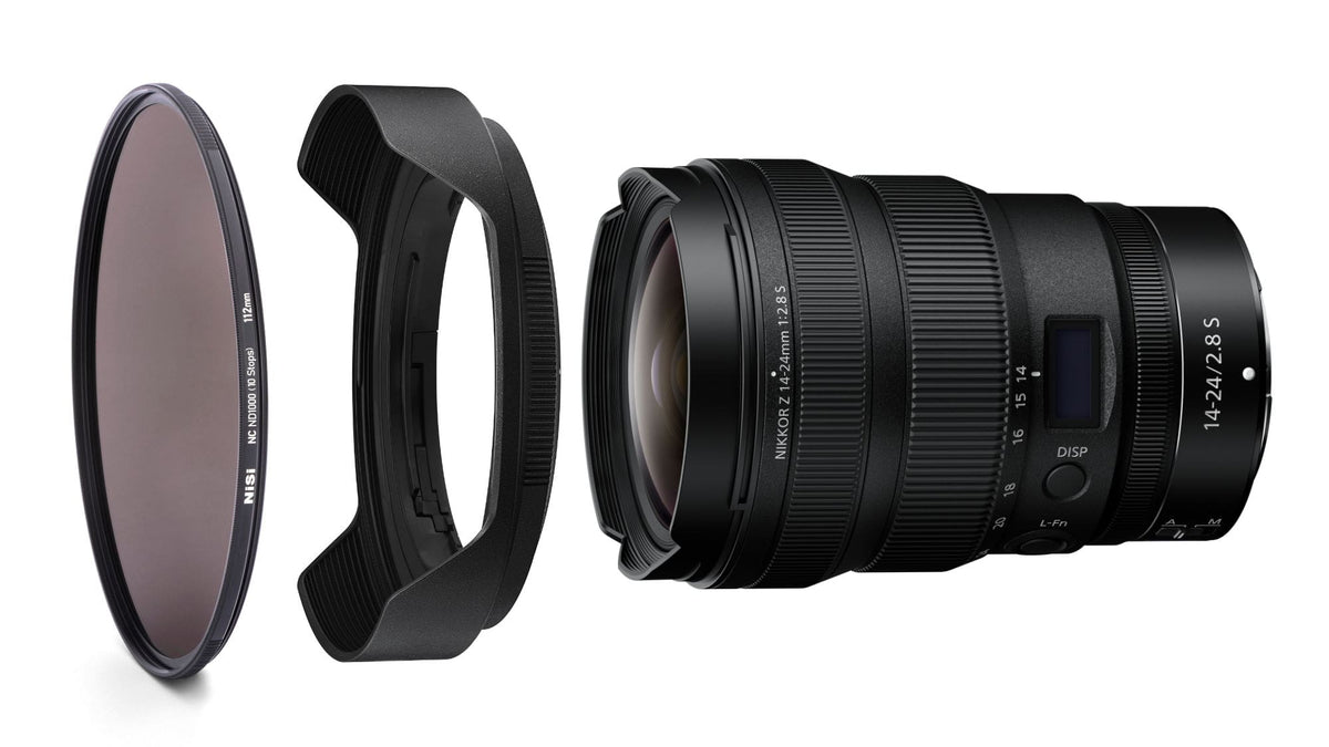 Filtre NiSi NC ND1000 (10 Stops) 112mm pour Nikkor Z 14-24mm F/2.8 S