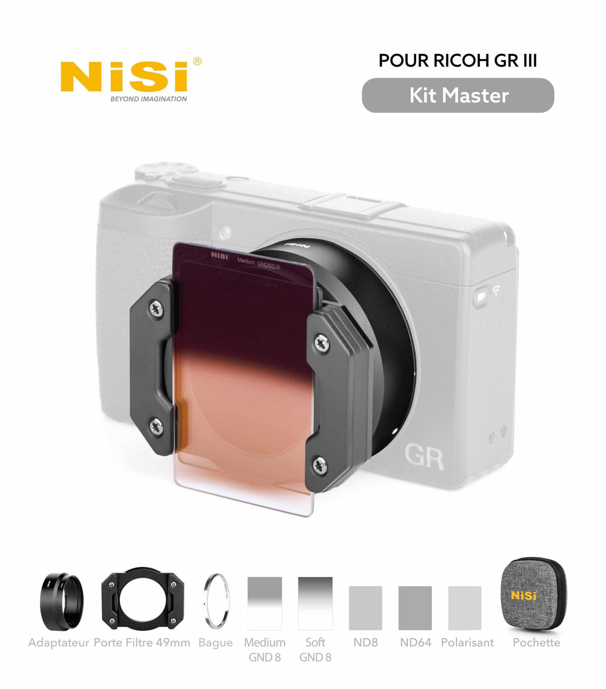 Kit NiSi Master Système Ricoh GR III