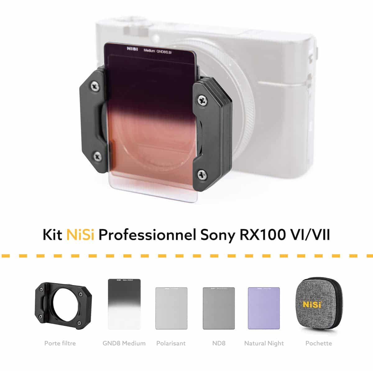 Kit NiSi Professionnel Sony RX100 VI/VII
