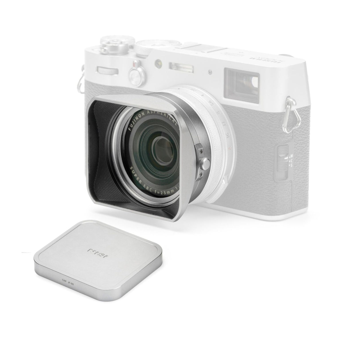Kit NiSi Pare-Soleil Magnétique III Argent pour Fujifilm X100