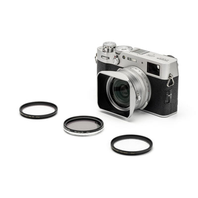 Kit NiSi Pare-Soleil Magnétique III Argent pour Fujifilm X100