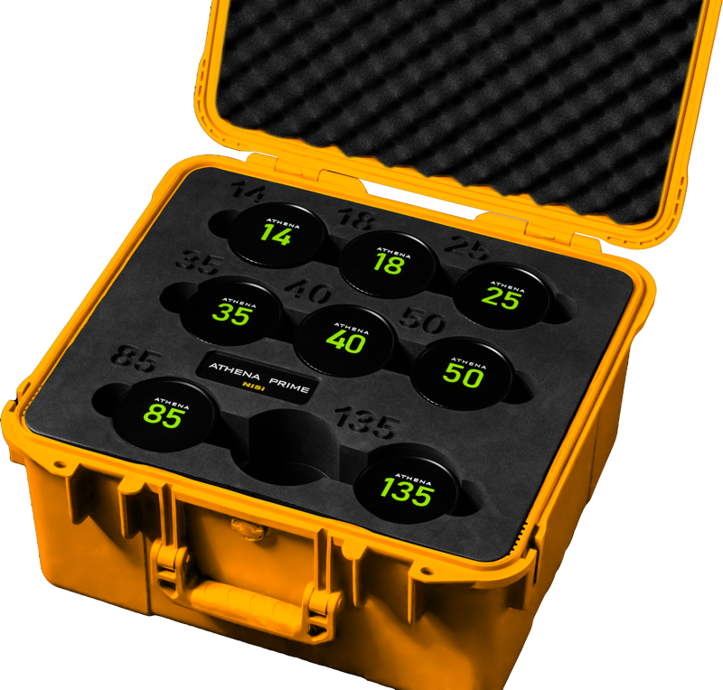 NiSi Hard Case pour 9 objectifs Athena