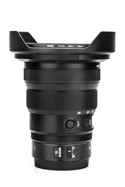Filtre NiSi Natural Night 112mm pour Nikkor Z 14-24mm F/2.8 S