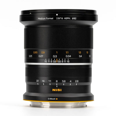 Objectif Grand Angle NiSi 16mm F2.8 ASPH - Moyen Format - Monture G Fujifilm