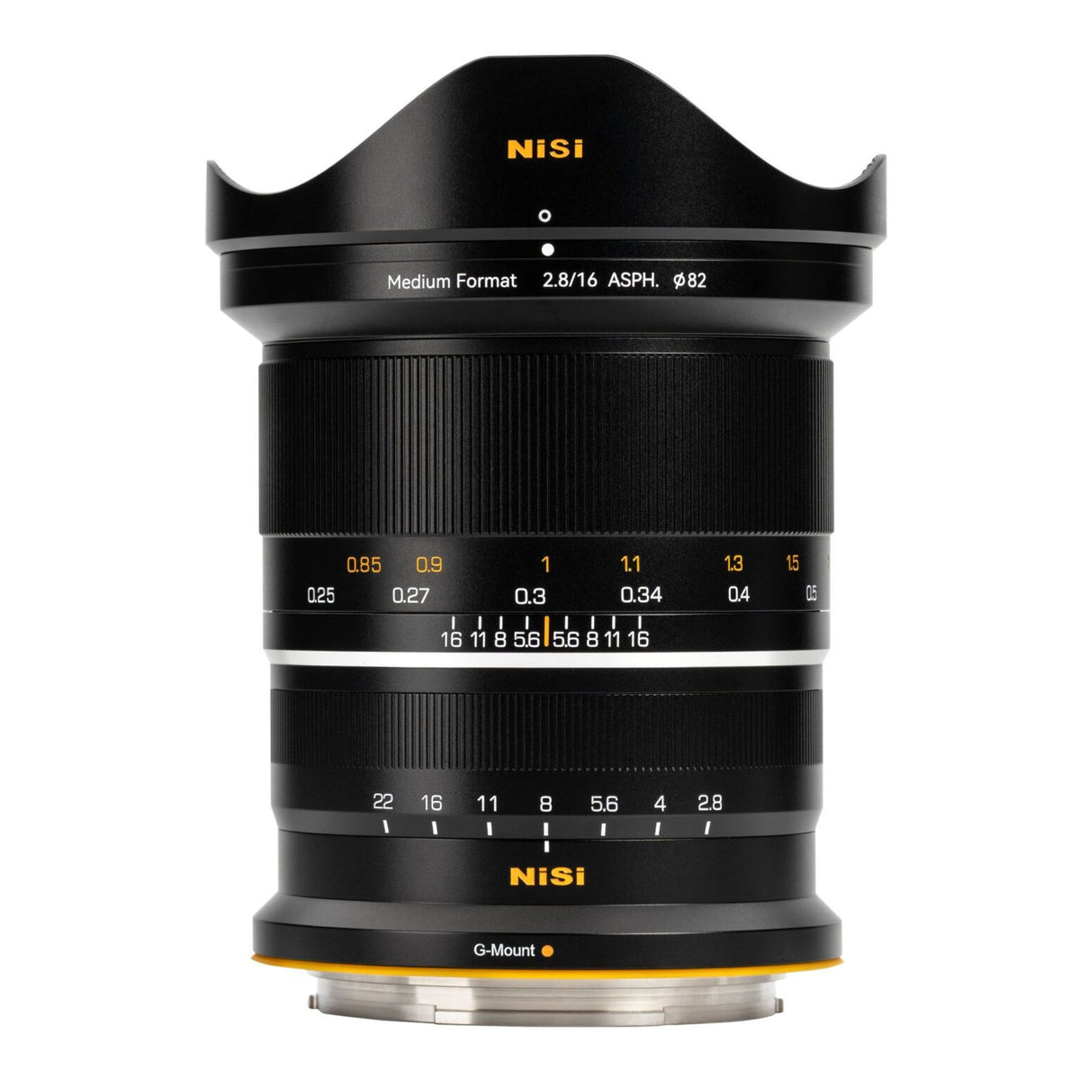 Objectif Grand Angle NiSi 16mm F2.8 ASPH - Moyen Format - Monture G Fujifilm