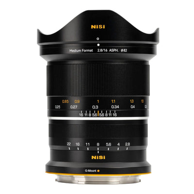 Objectif Grand Angle NiSi 16mm F2.8 ASPH - Moyen Format - Monture G Fujifilm