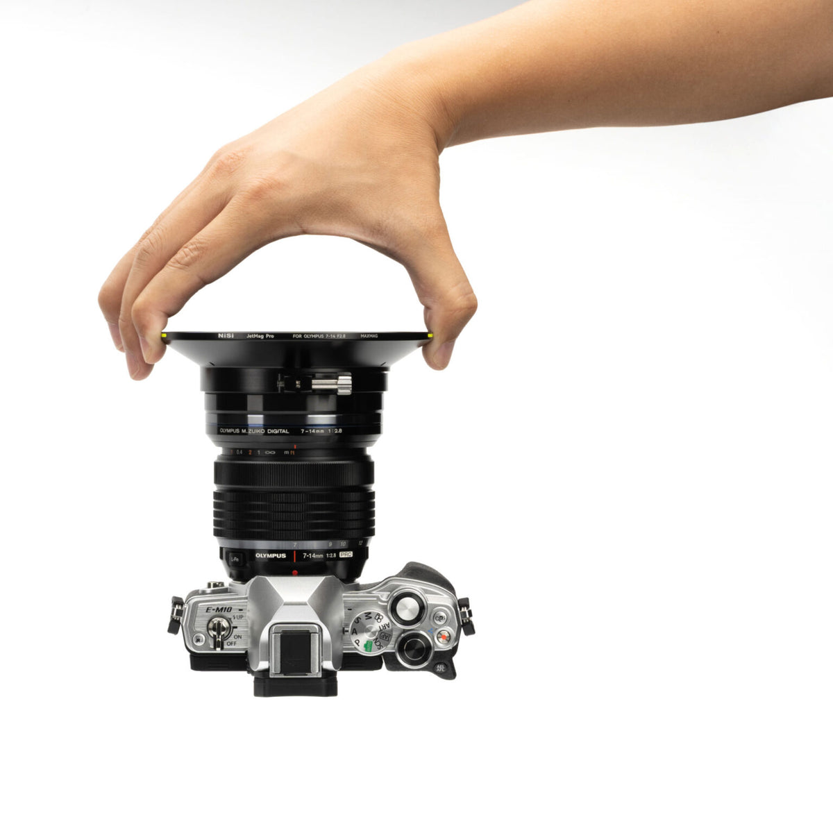 Adaptateur NiSi Olympus 7-14 F2.8  – Système Magnétique JetMag