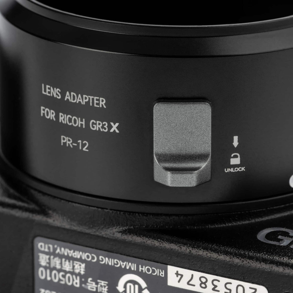Adaptateur de filtre NiSi 49 mm MKII pour Ricoh GR IIIx