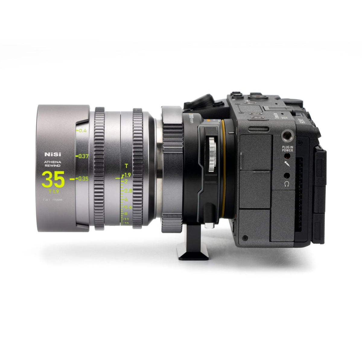 Adaptateur d’objectif NiSi PL-E avec système de filtres Drop-In – Kit Filmmaker
