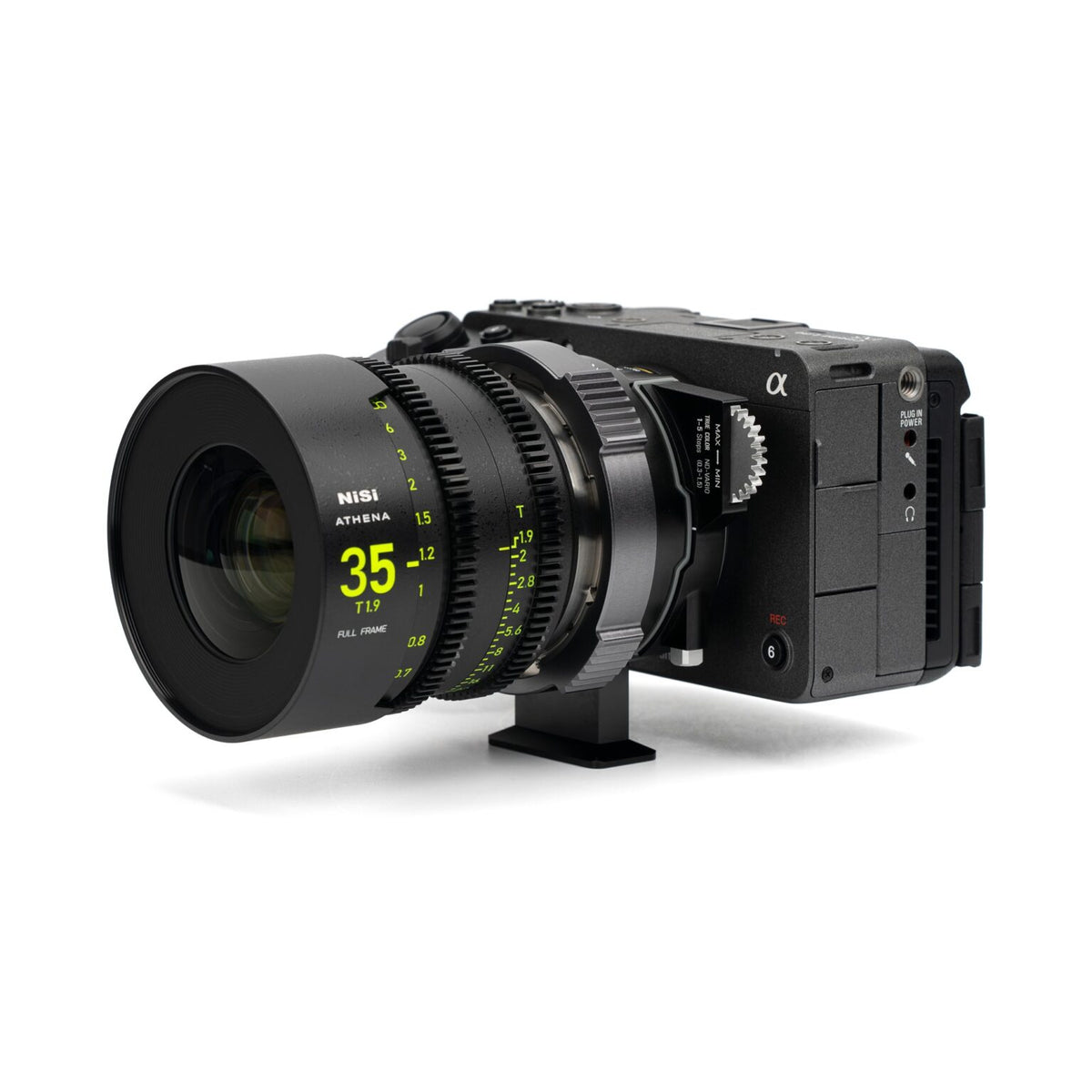Adaptateur d’objectif NiSi PL-E avec système de filtres Drop-In – Kit Filmmaker